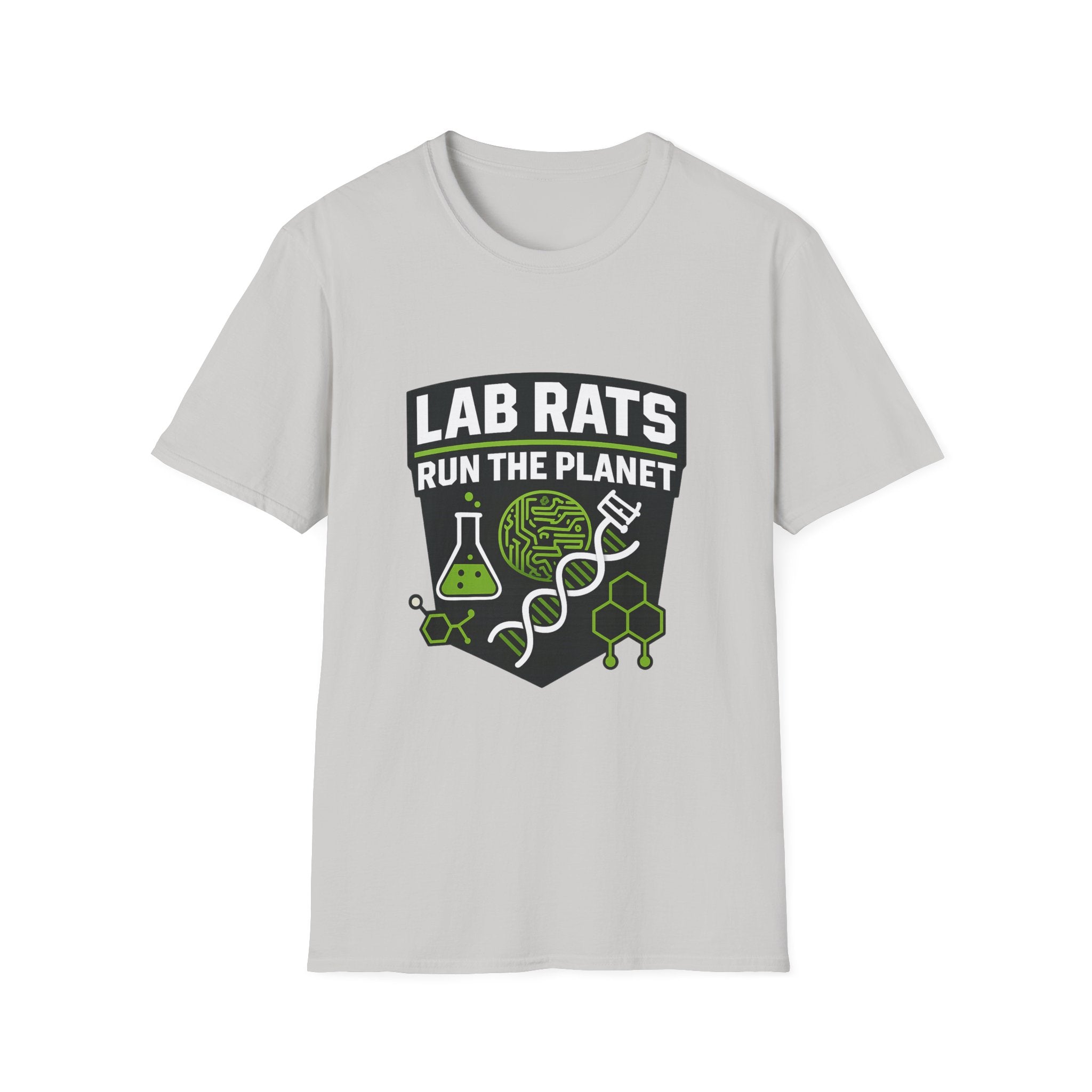 Lab Rats Run the Planet Unisex Softstyle T-Shirt