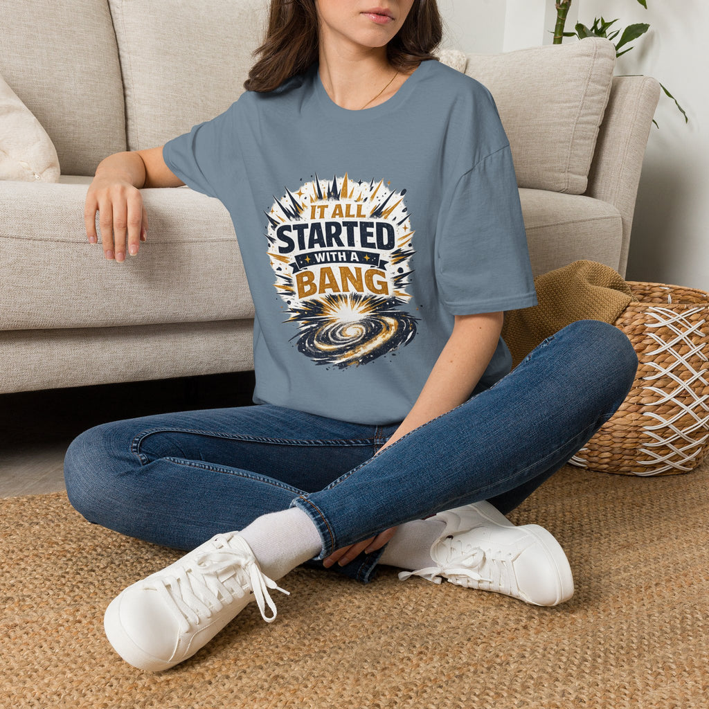 "It All Started With a Bang" Space Graphic Tee