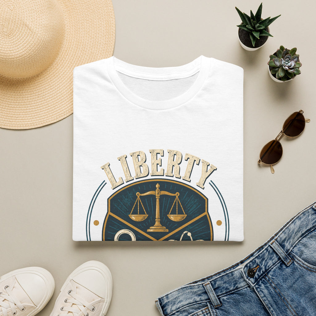 Liberty Scales T-Shirt — Equality • Reality Graphic Tee