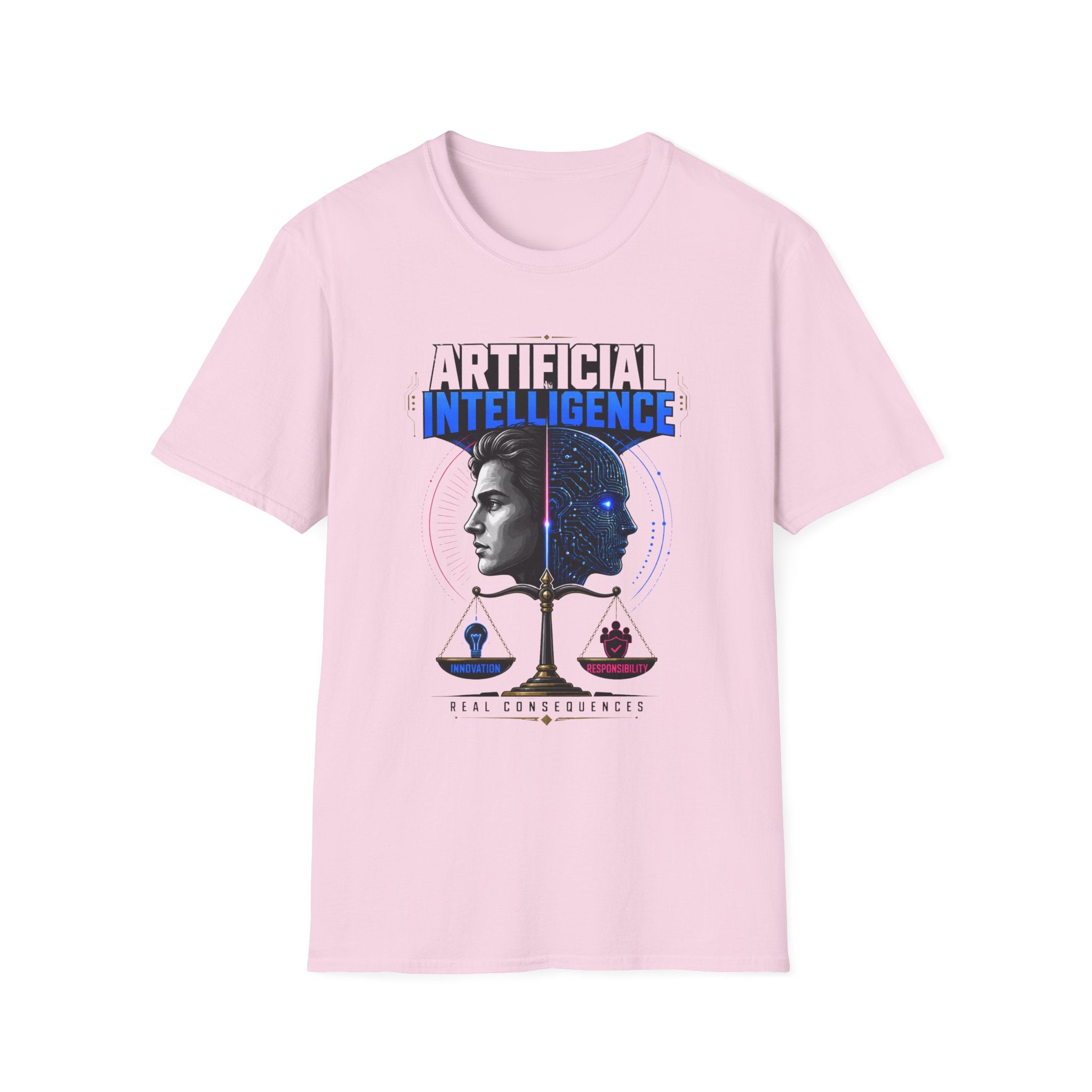 Artificial Intelligence T-Shirt — Futuristic Tech Graphic Tee