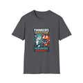 Thinkers Question Performers Distract T‑Shirt — Philosophy & Creativity Graphic Tee