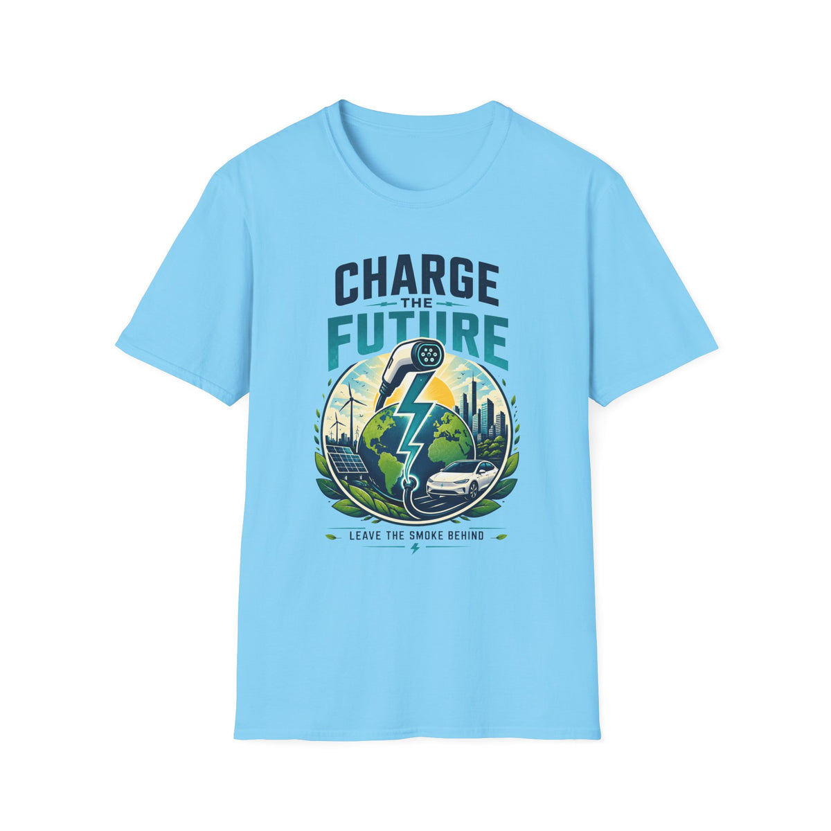 Charge the Future T-Shirt — Electric Vehicle EV Charging Graphic Tee