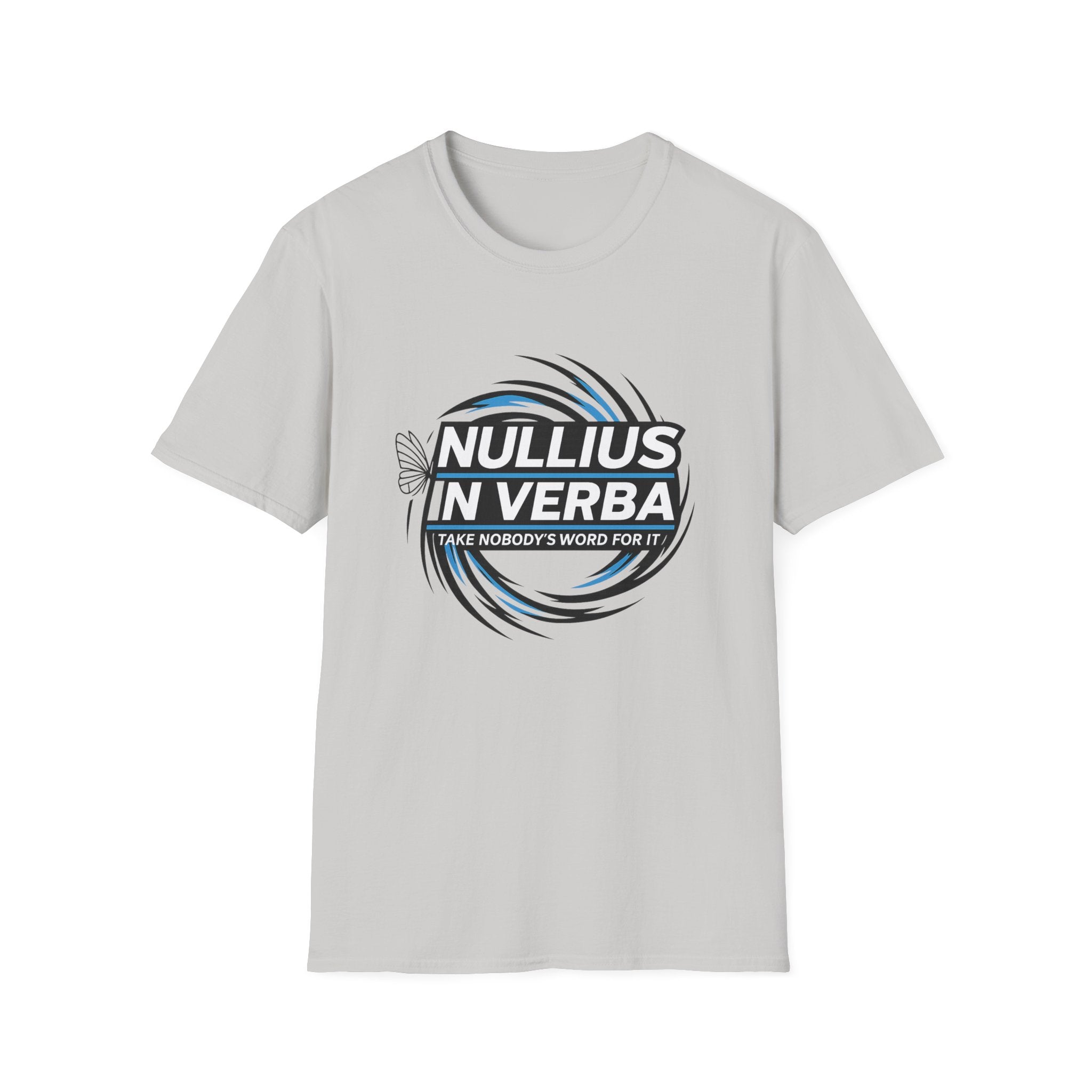 Nullius in Verba Unisex Softstyle T-Shirt