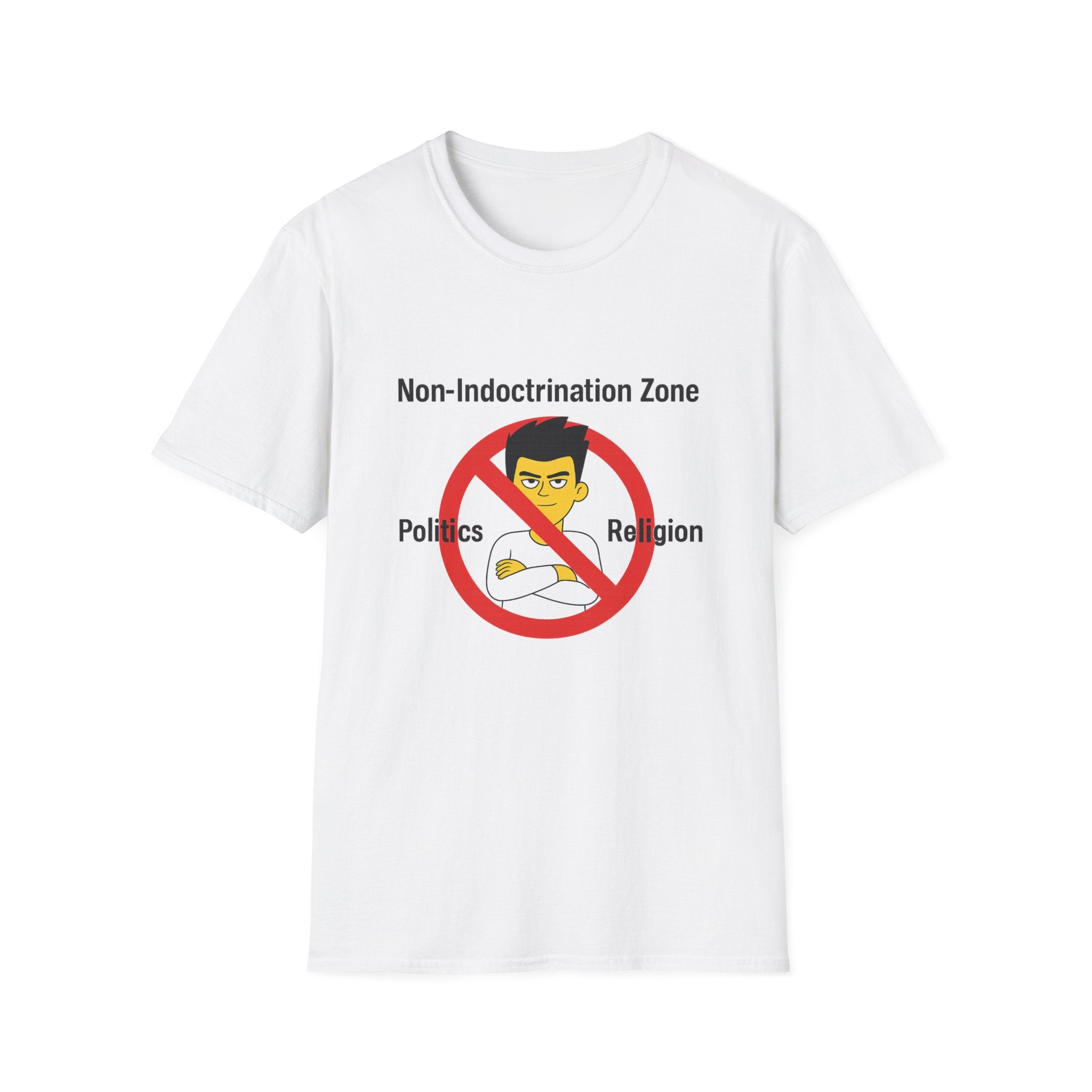 Non-Indoctrination Zone Unisex Softstyle T-Shirt