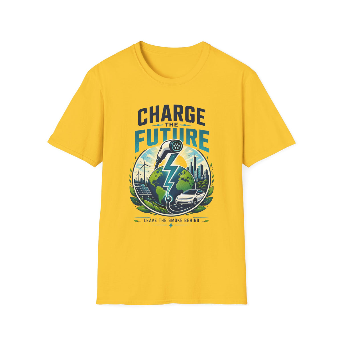 Charge the Future T-Shirt — Electric Vehicle EV Charging Graphic Tee