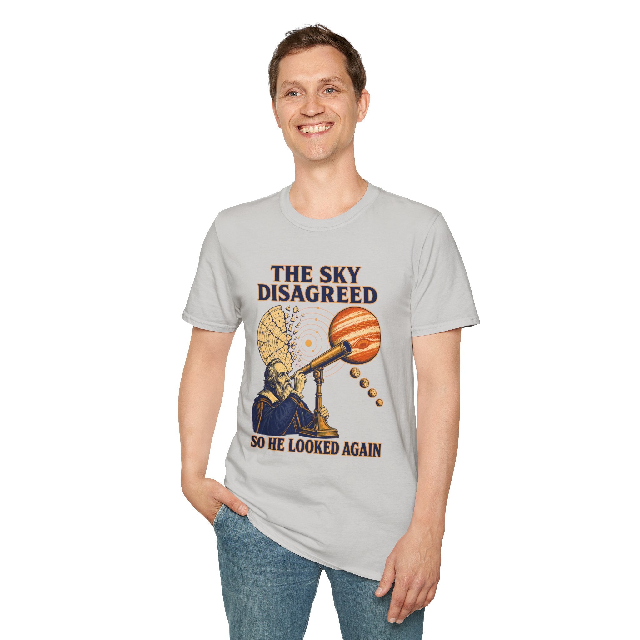 “The Sky Disagreed” Telescope Astronomer Graphic Tee