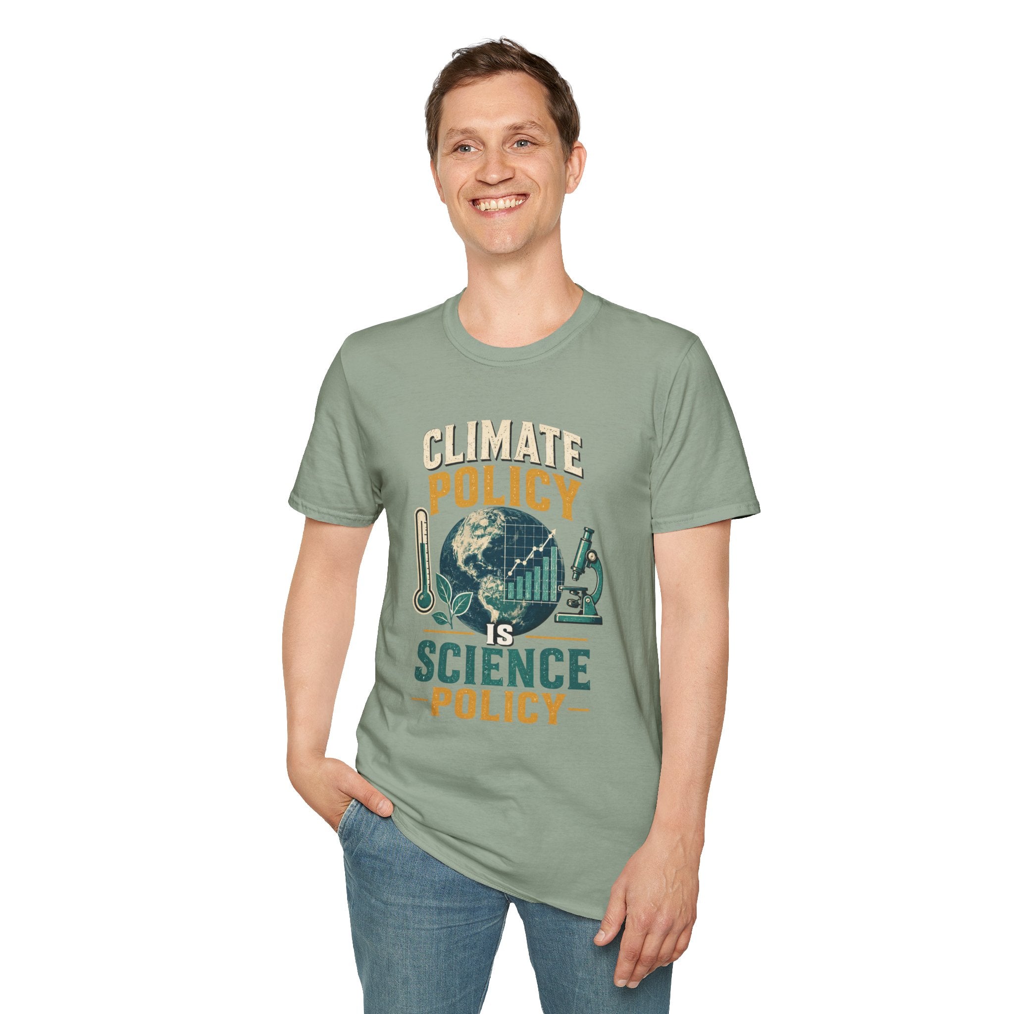 Climate Policy Tee — "Climate Policy Is Science Policy" Graphic T-Shirt
