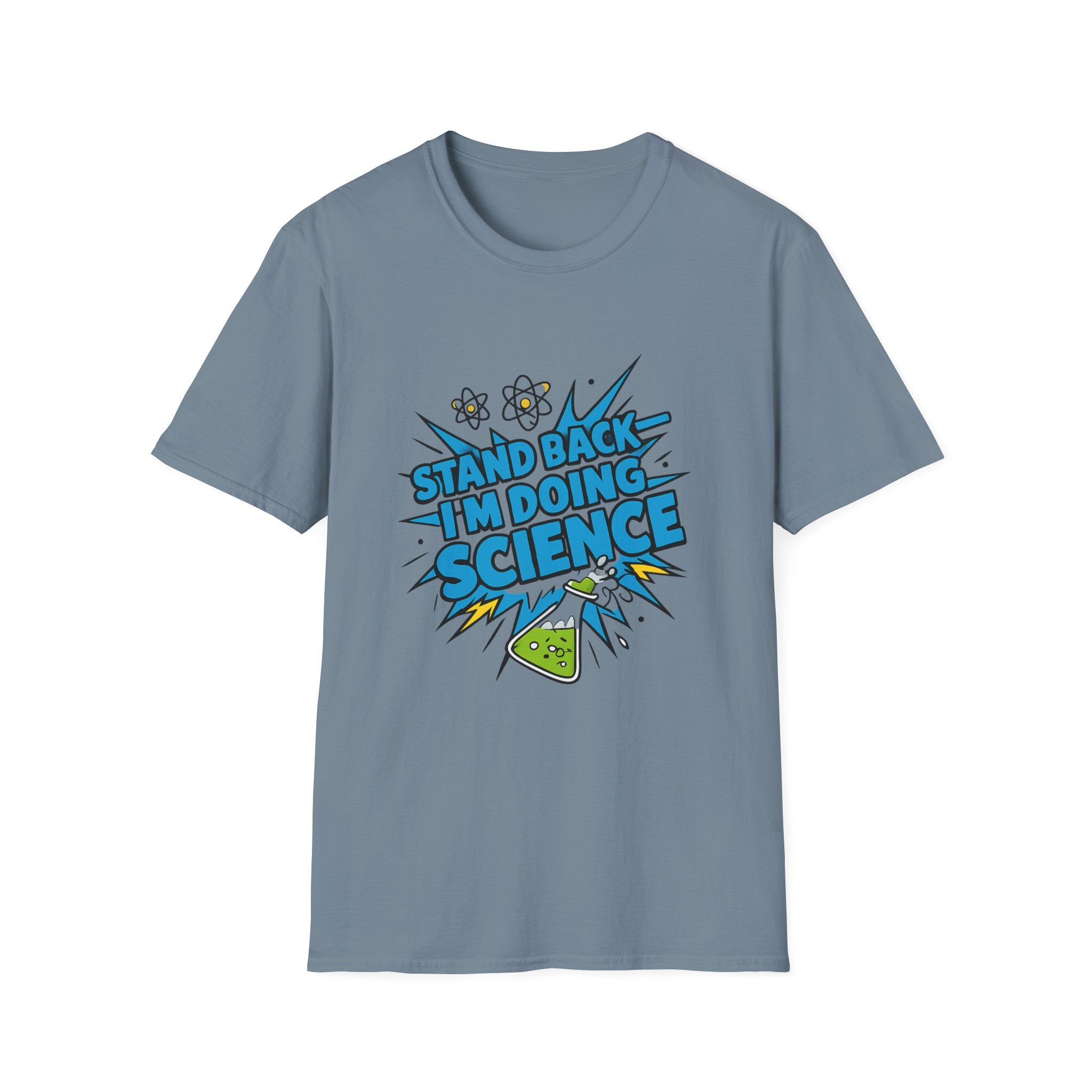 Stand Back I'm Doing Science Unisex Softstyle T-Shirt