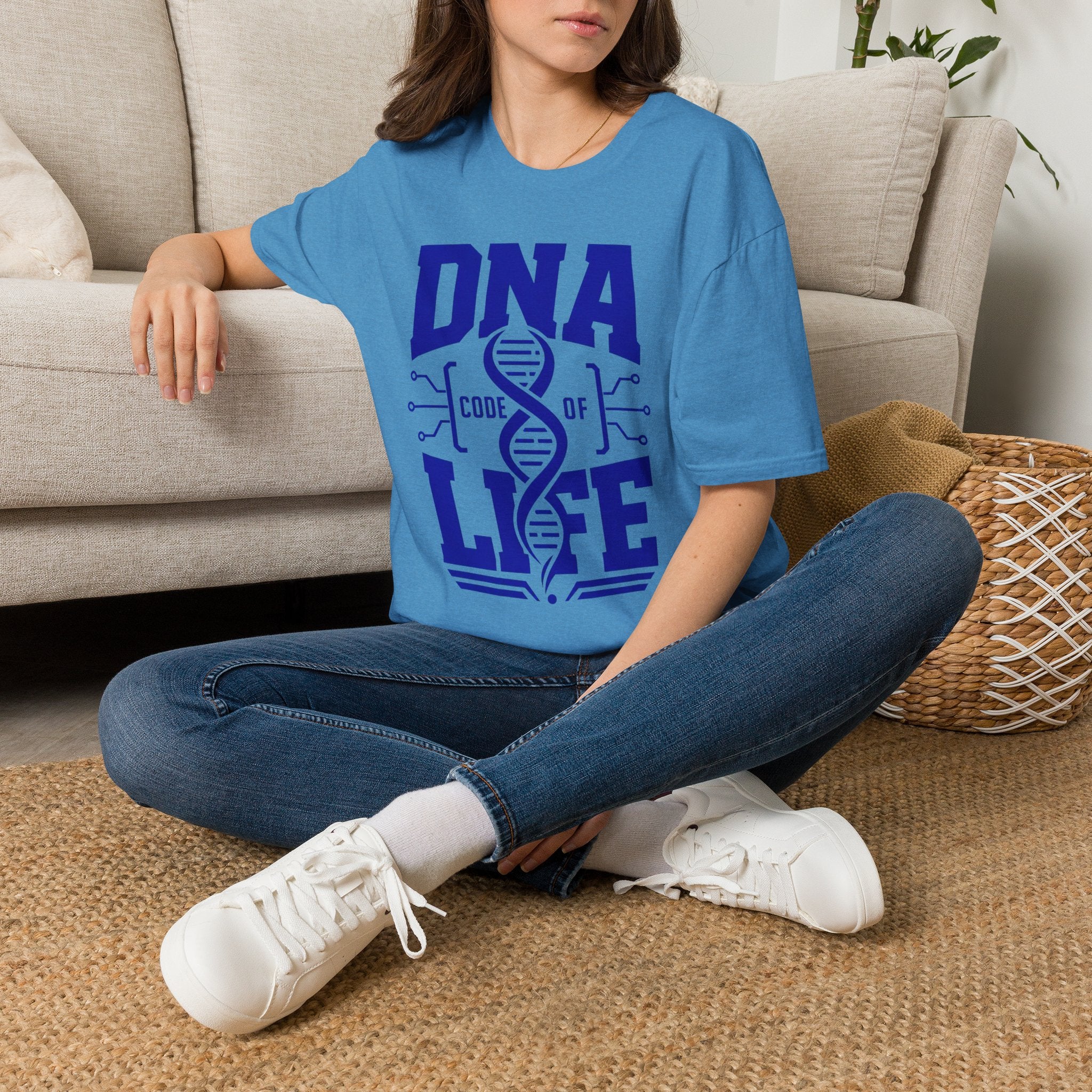 DNA Code of Life T-Shirt — Genetics Science Graphic Tee