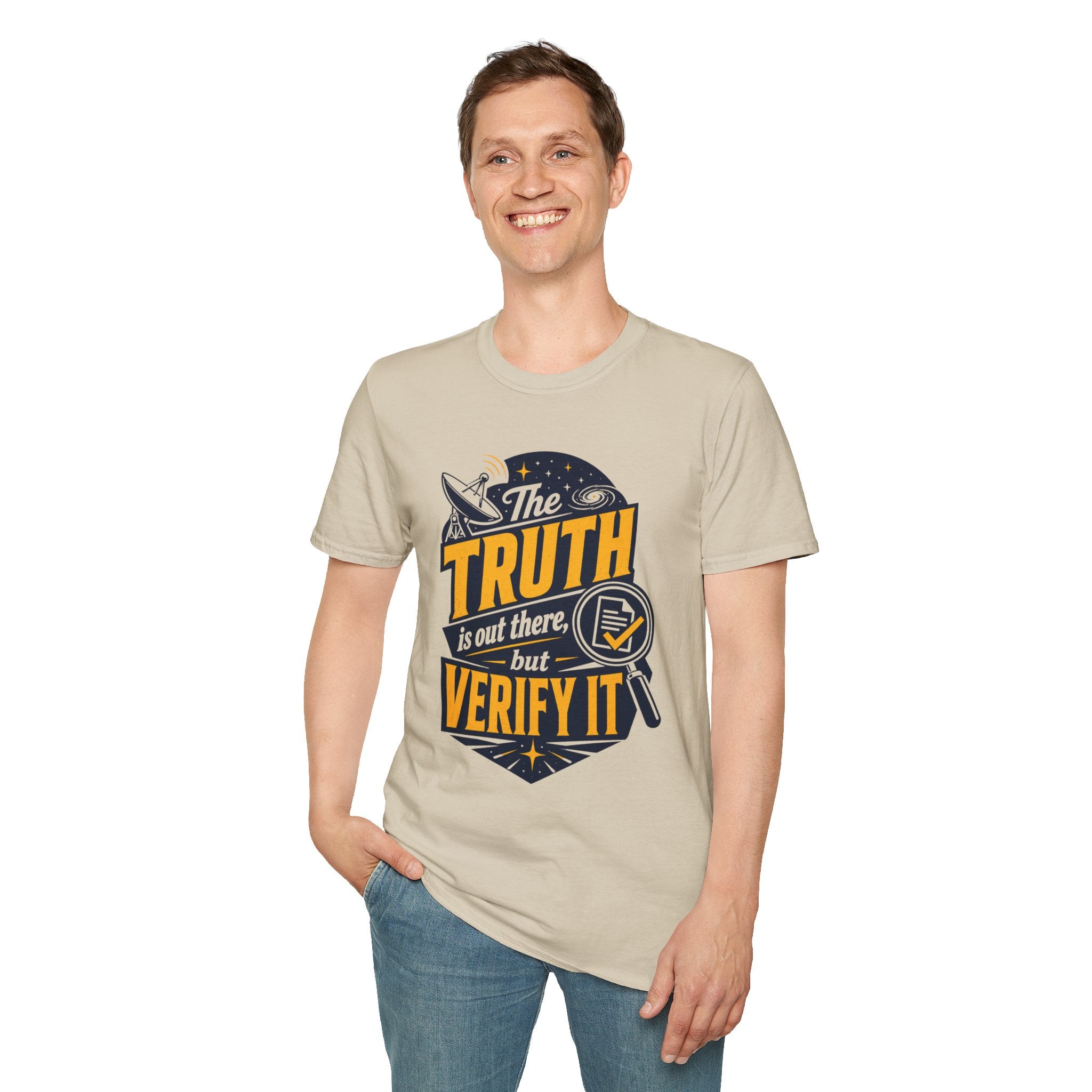 Truth Is Out There T-Shirt — UFO Conspiracy Graphic Tee
