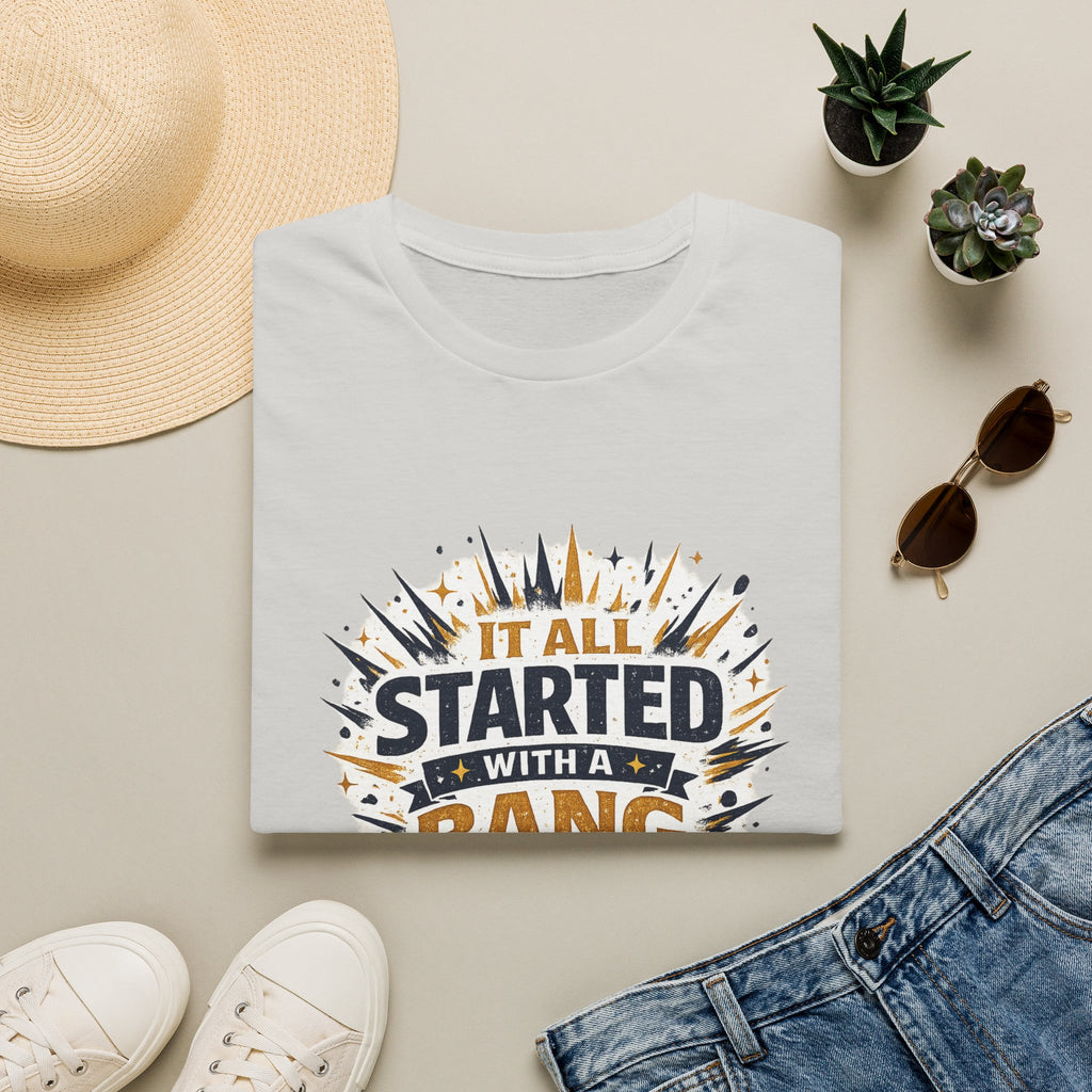 "It All Started With a Bang" Space Graphic Tee