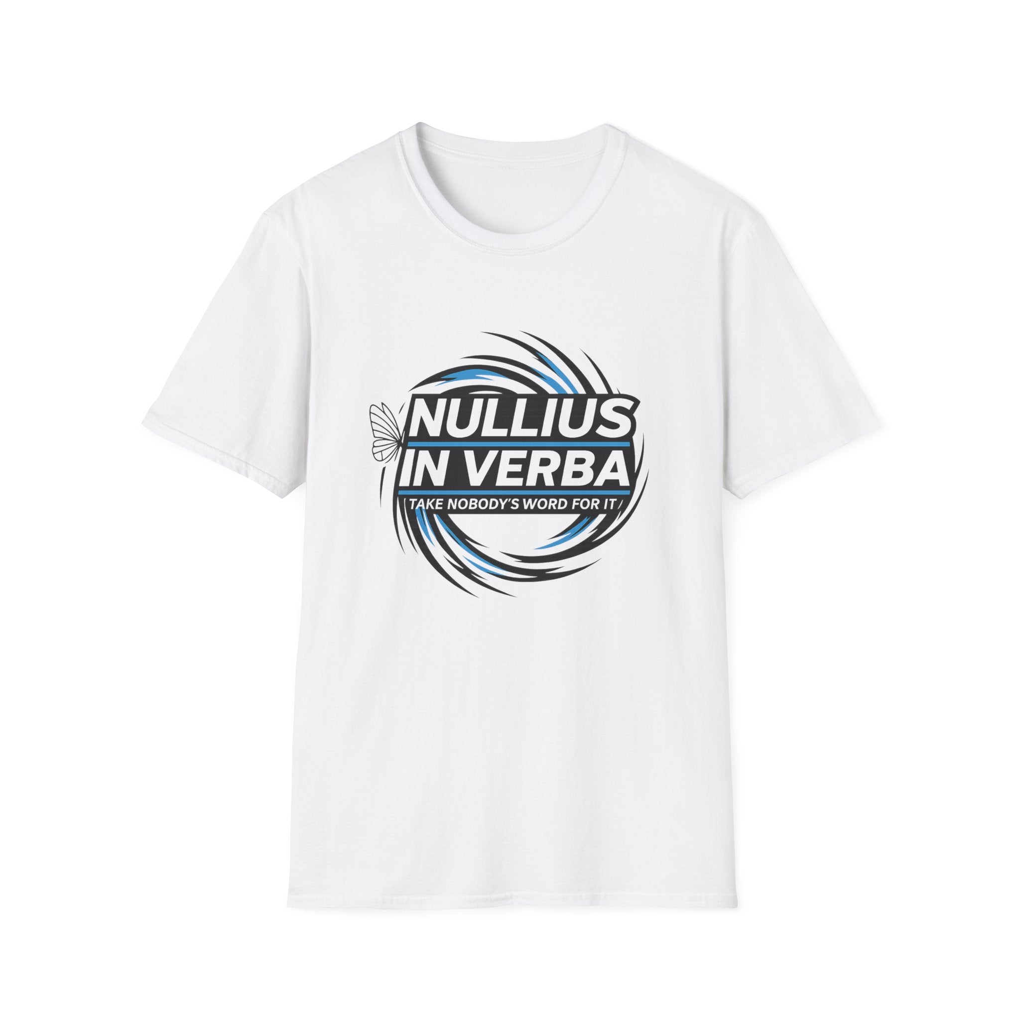 Nullius in Verba Unisex Softstyle T-Shirt