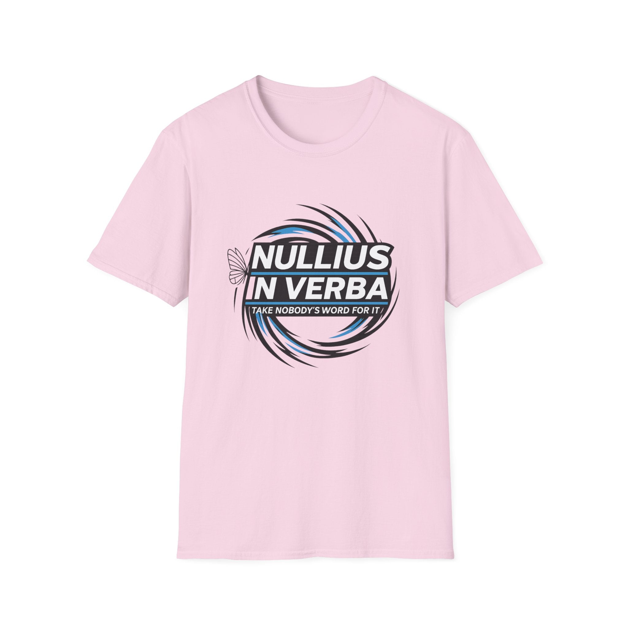 Nullius in Verba Unisex Softstyle T-Shirt