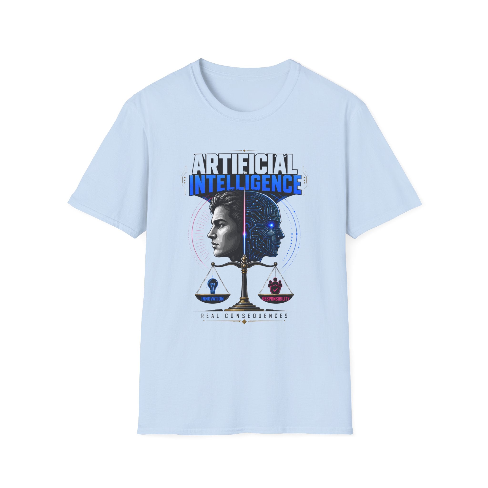 Artificial Intelligence T-Shirt — Futuristic Tech Graphic Tee