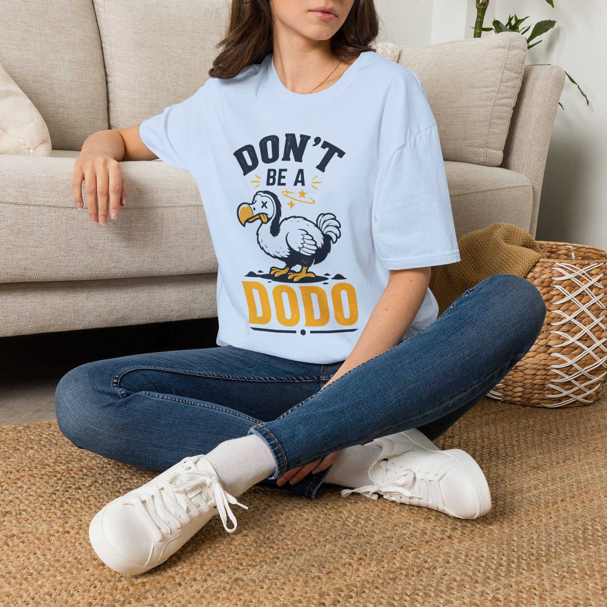Don’t Be a Dodo T-Shirt — Funny Vintage Dodo Bird Graphic Tee