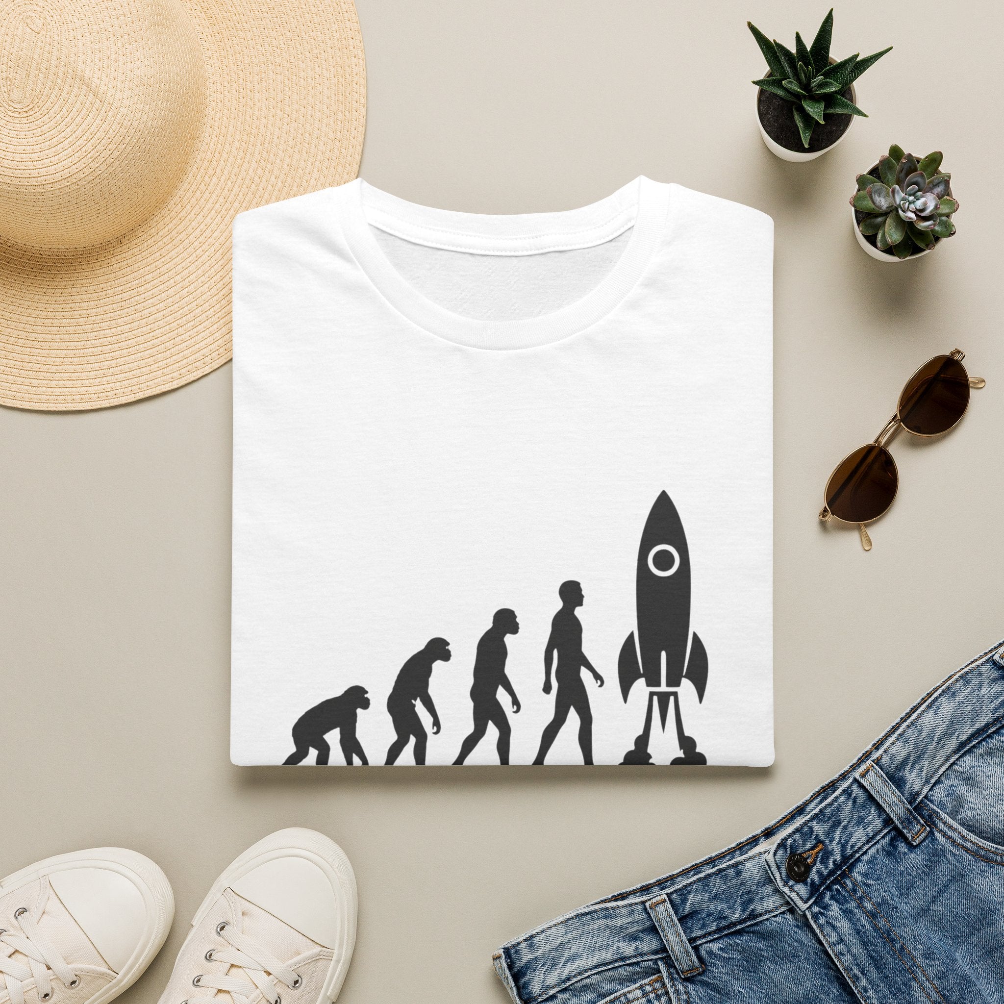 Evolution to Rocket Graphic Tee