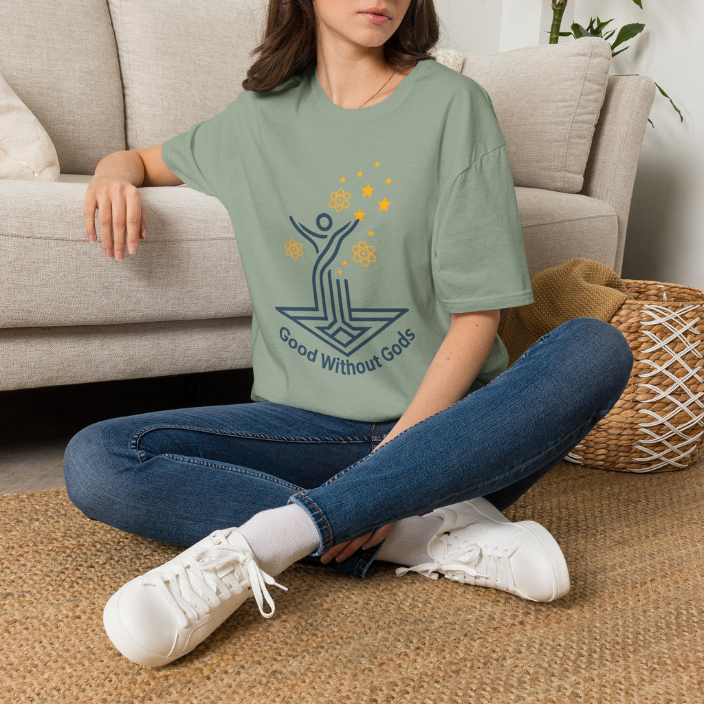 Good Without Gods T-Shirt — Humanist Atheist Inspirational Tee