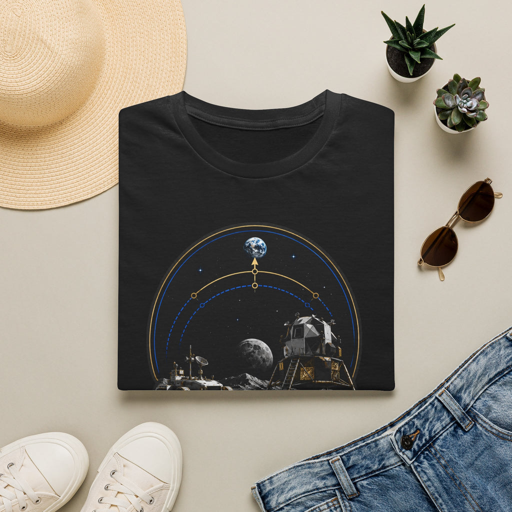 Back to the Moon T-Shirt — Lunar Mission Retro Space Tee