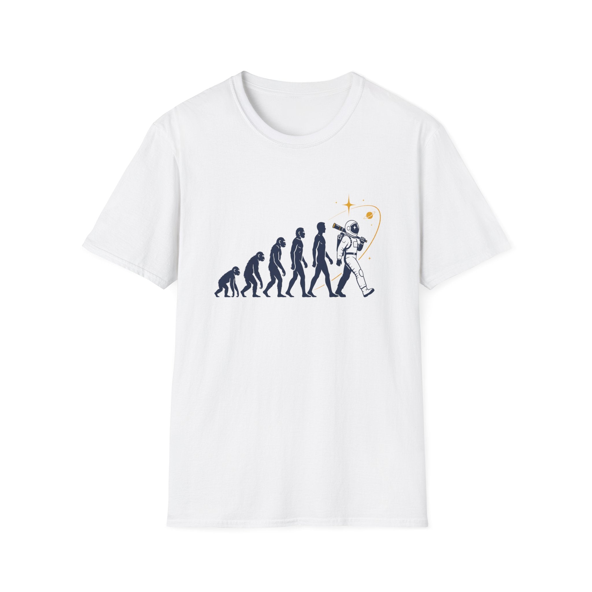 Modern Evolution stages Unisex Softstyle T-Shirt