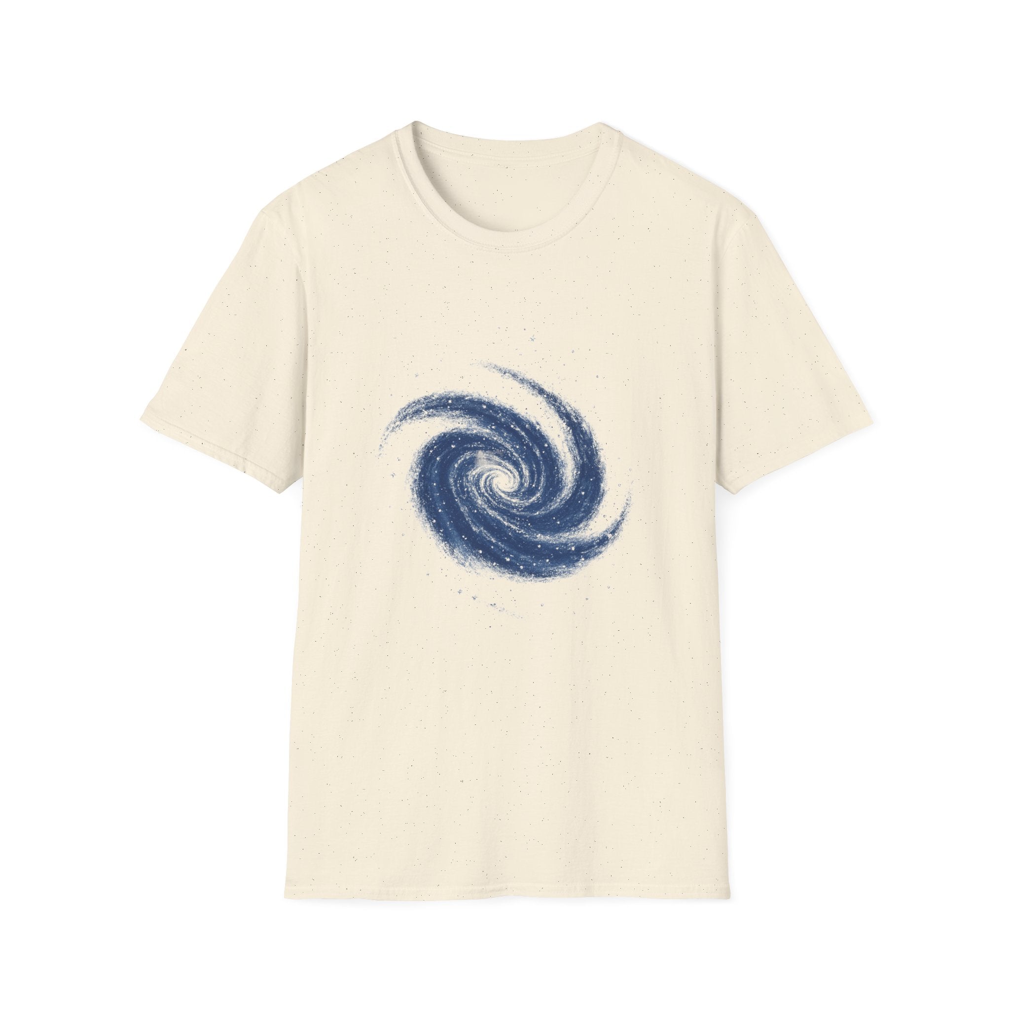 Spiral Galaxy image Unisex Softstyle T-Shirt