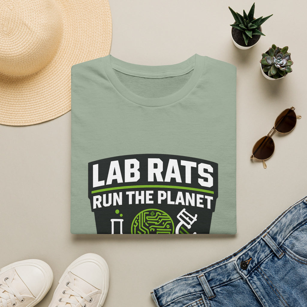 Lab Rats Run The Planet T-Shirt — Science Nerd Graphic Tee