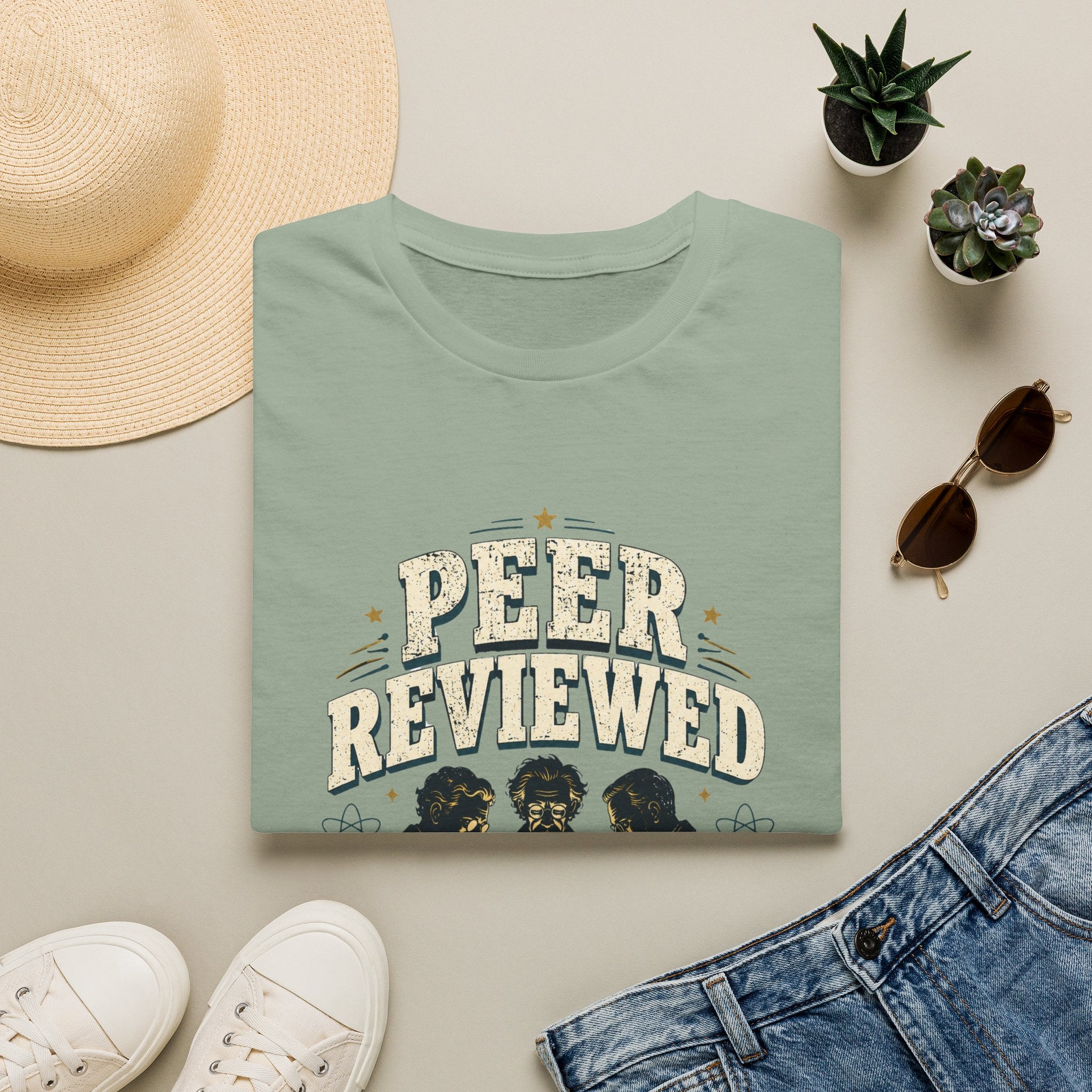 Peer Reviewed T-Shirt — Funny Academic 'Peer Reviewed or It Didn’t Happen' Tee