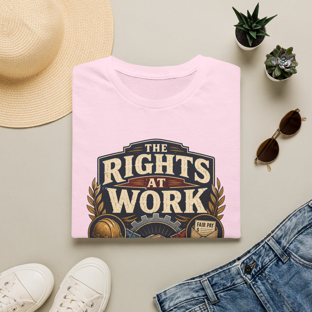 Rights at Work T-Shirt — Union Proud Labor Day Tee