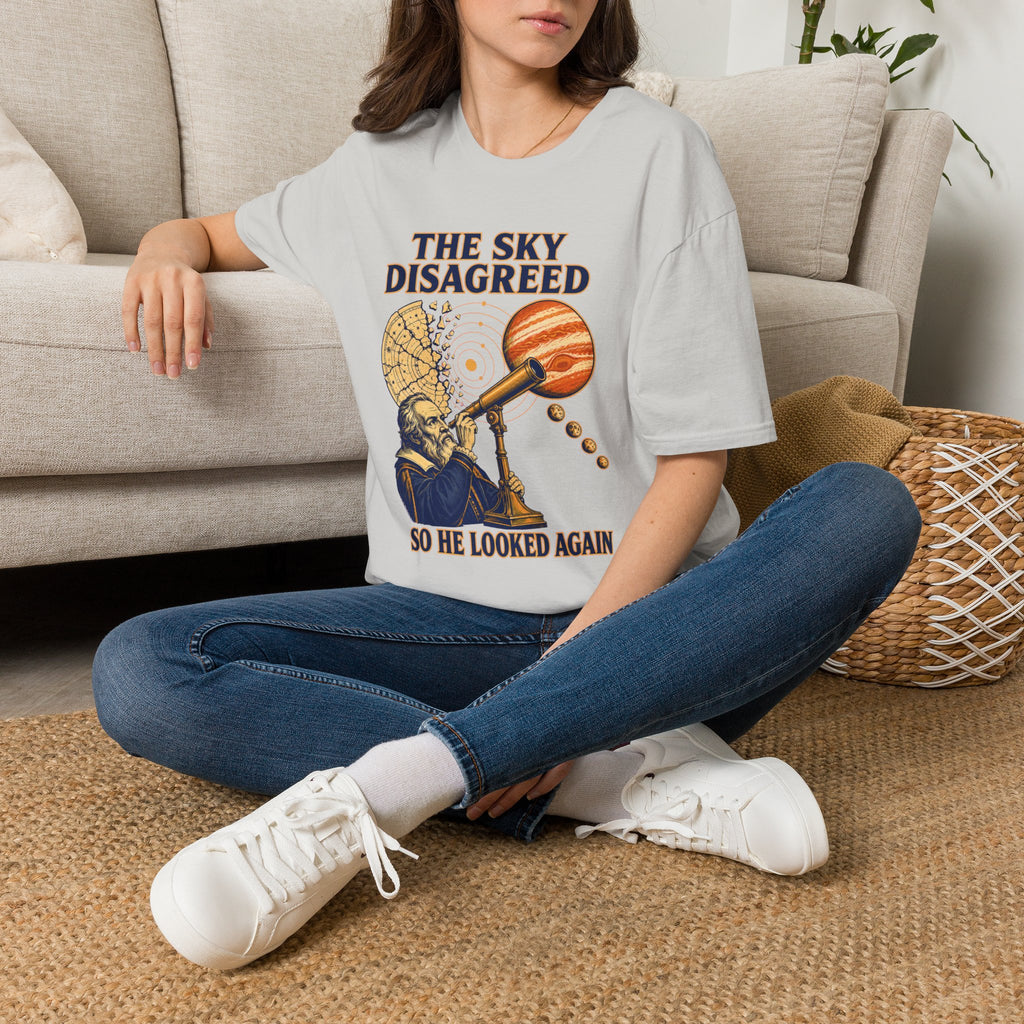 “The Sky Disagreed” Telescope Astronomer Graphic Tee