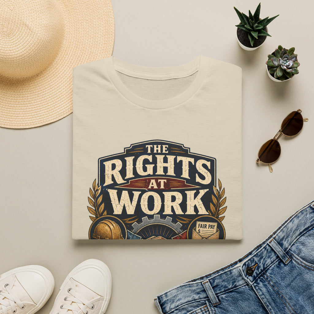 Rights at Work T-Shirt — Union Proud Labor Day Tee