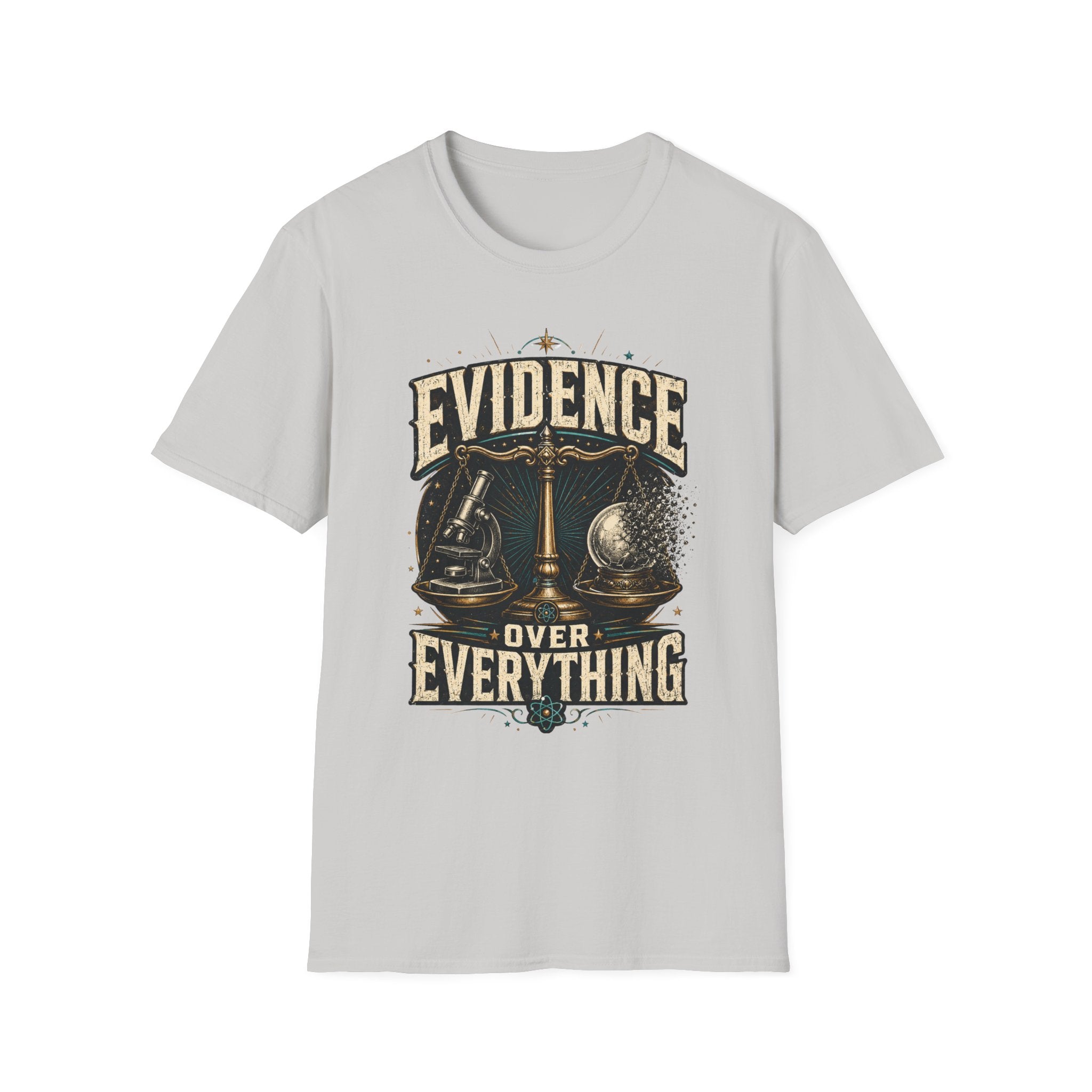 Evidence Over Everything T-Shirt — Forensic & Investigator Tee