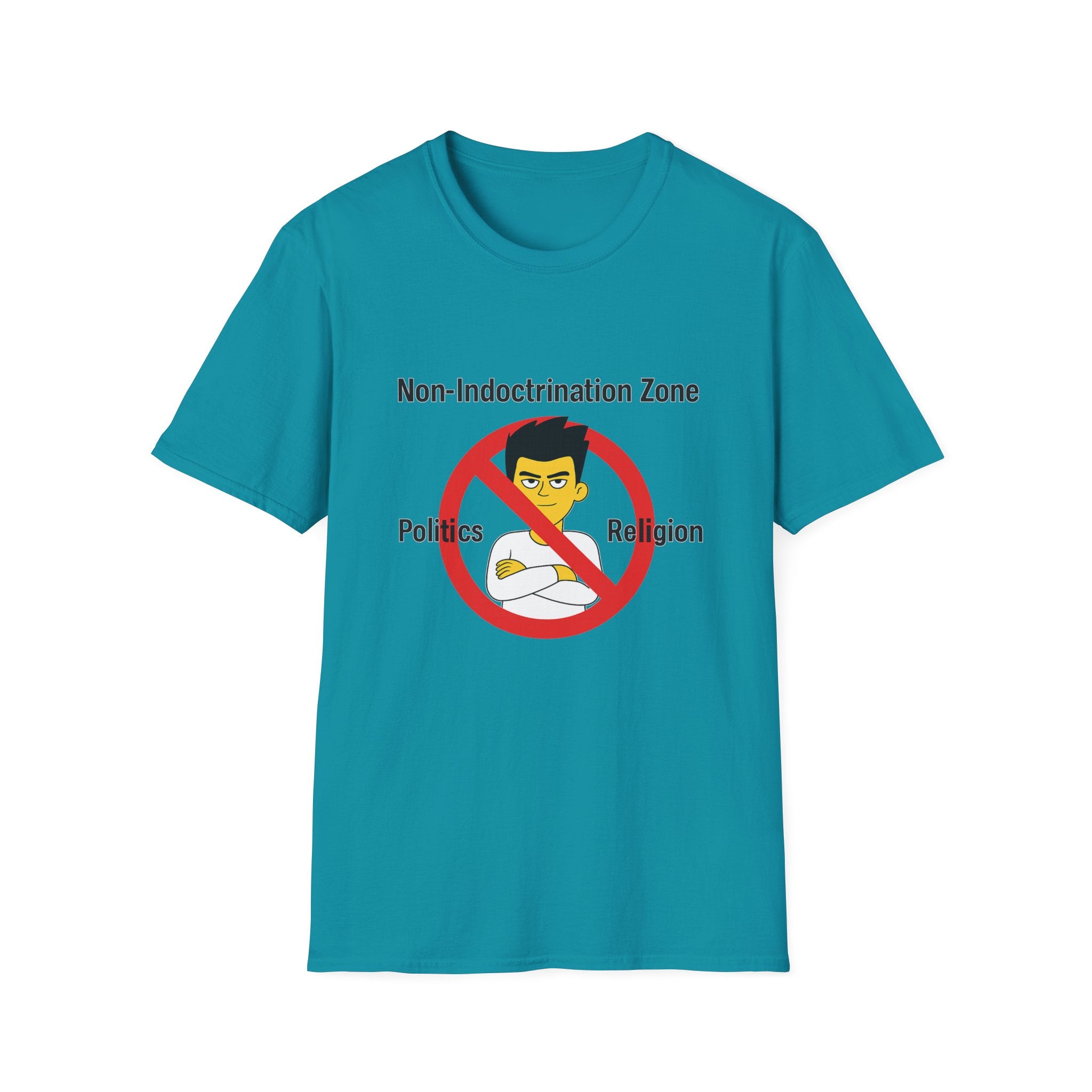 Non-Indoctrination Zone Unisex Softstyle T-Shirt