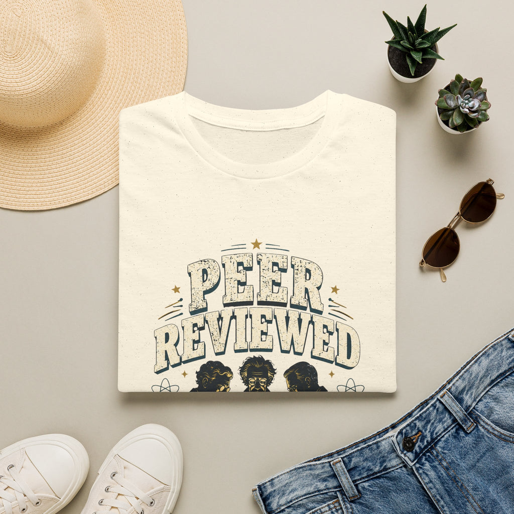Peer Reviewed T-Shirt — Funny Academic 'Peer Reviewed or It Didn’t Happen' Tee