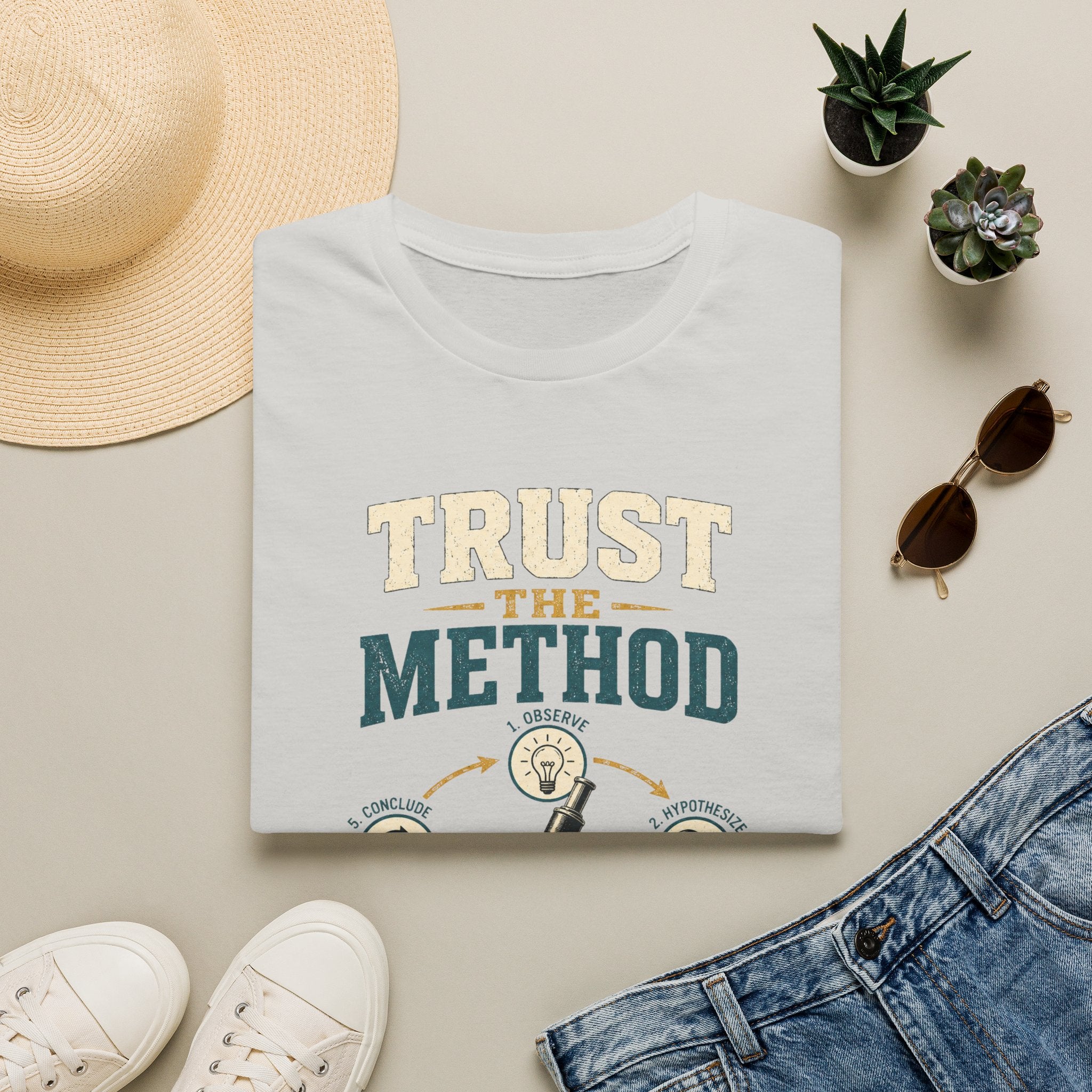 Trust The Method T-Shirt — Inspirational Science & Study Graphic Tee