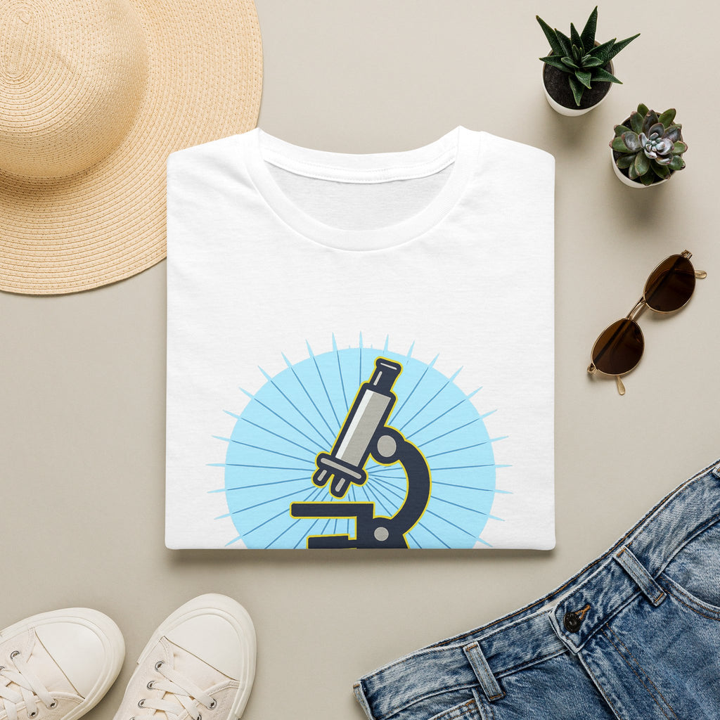 Microscope T-Shirt — "Show Me The Evidence" Science Tee for Scientists & STEM Fans