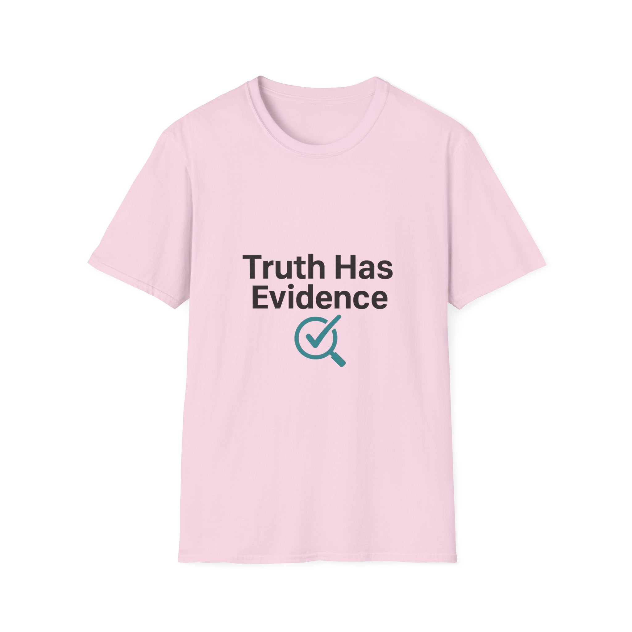 Truth has Evidence Unisex Softstyle T-Shirt