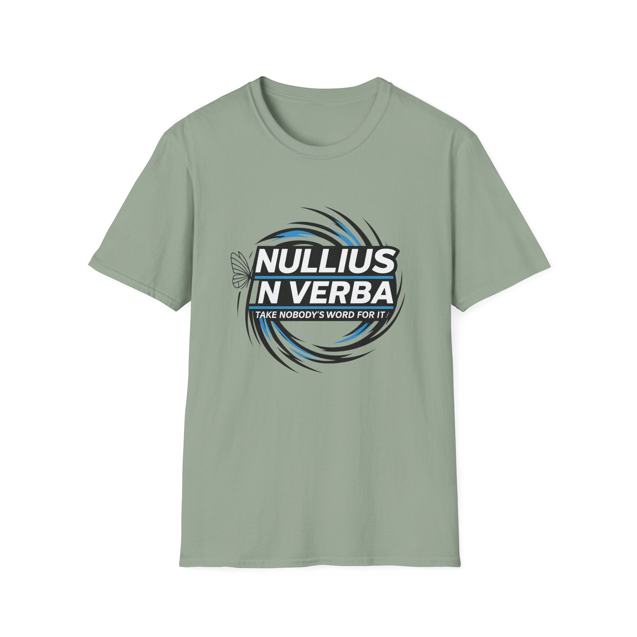 Nullius in Verba Unisex Softstyle T-Shirt