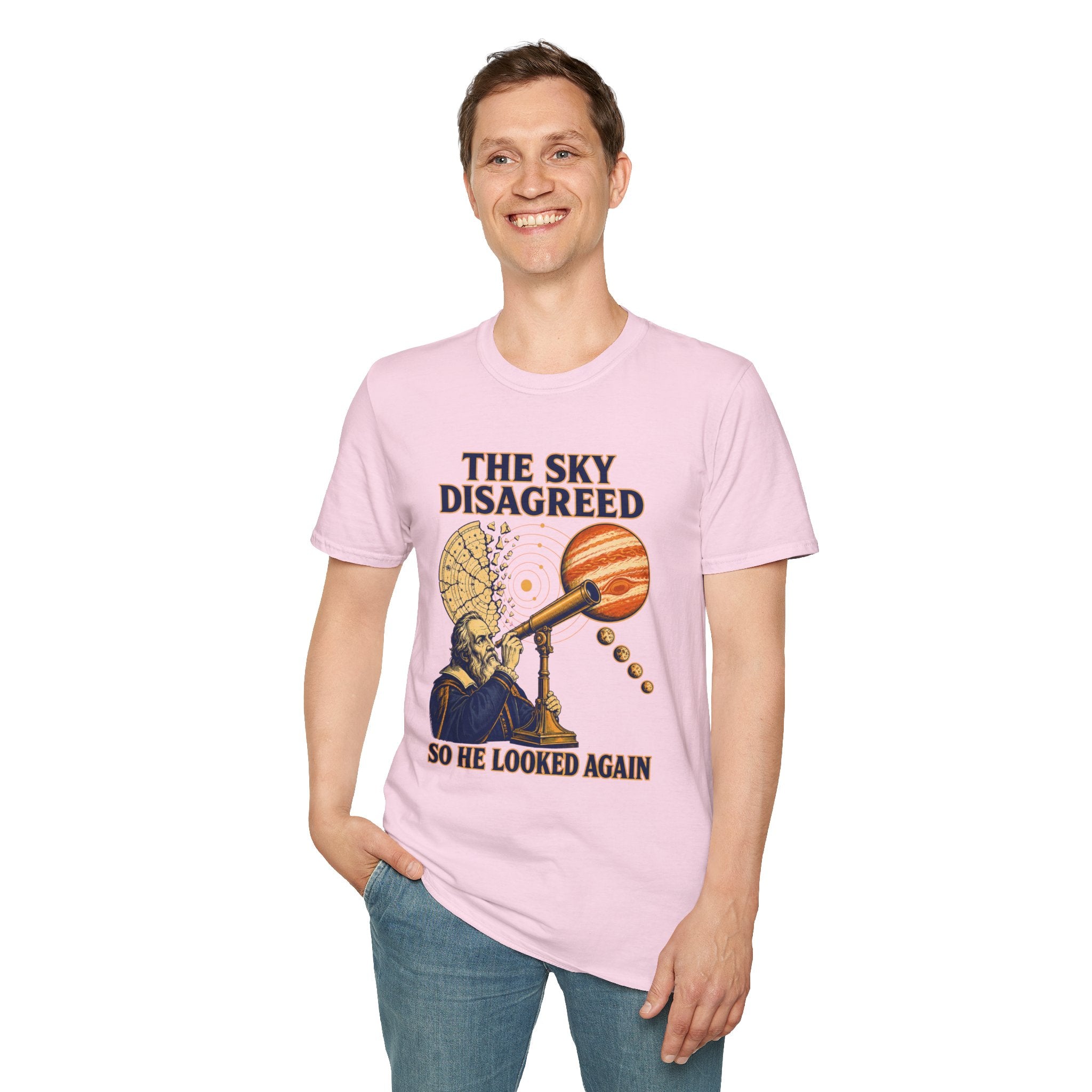 “The Sky Disagreed” Telescope Astronomer Graphic Tee