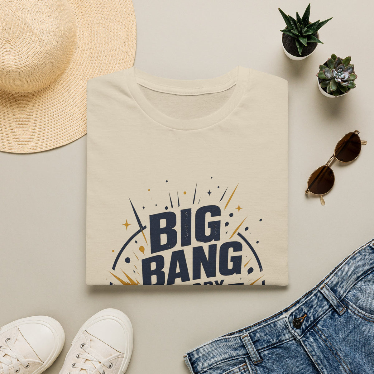 Big Bang Theory Explosion T-Shirt — Science Nerd Graphic Tee