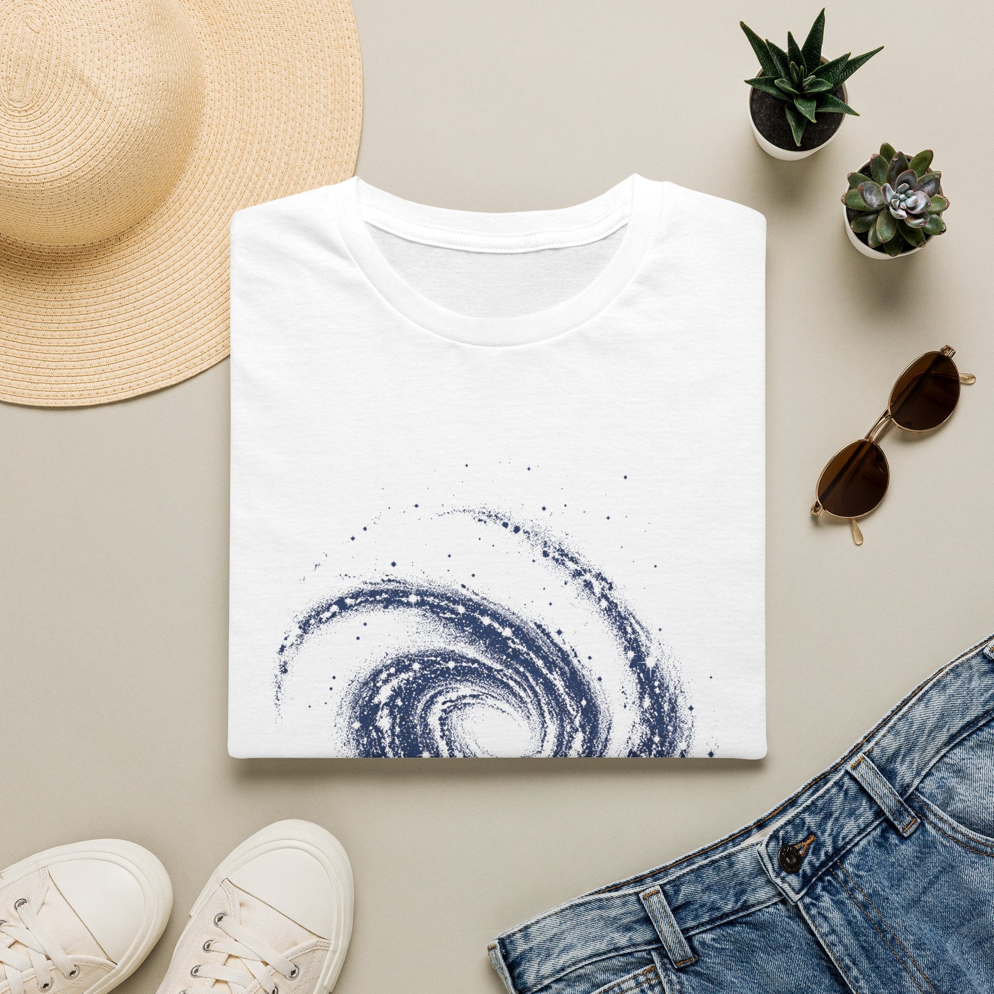 Galaxy Swirl T-Shirt — Spiral Galaxy Space Tee