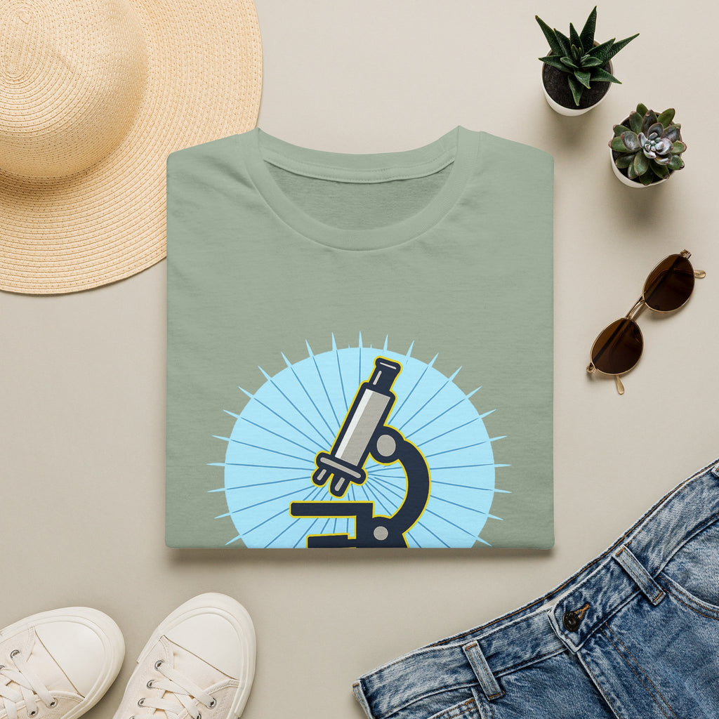 Microscope T-Shirt — "Show Me The Evidence" Science Tee for Scientists & STEM Fans