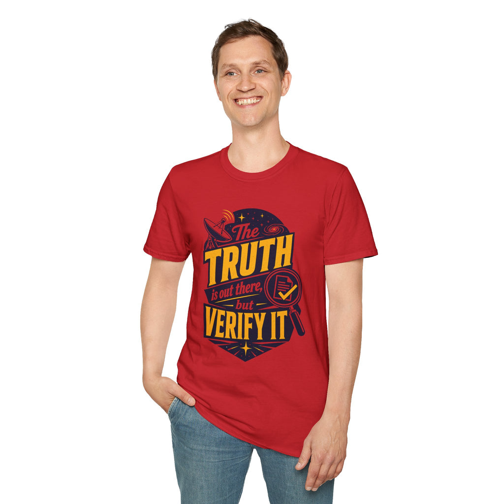 Truth Is Out There T-Shirt — UFO Conspiracy Graphic Tee