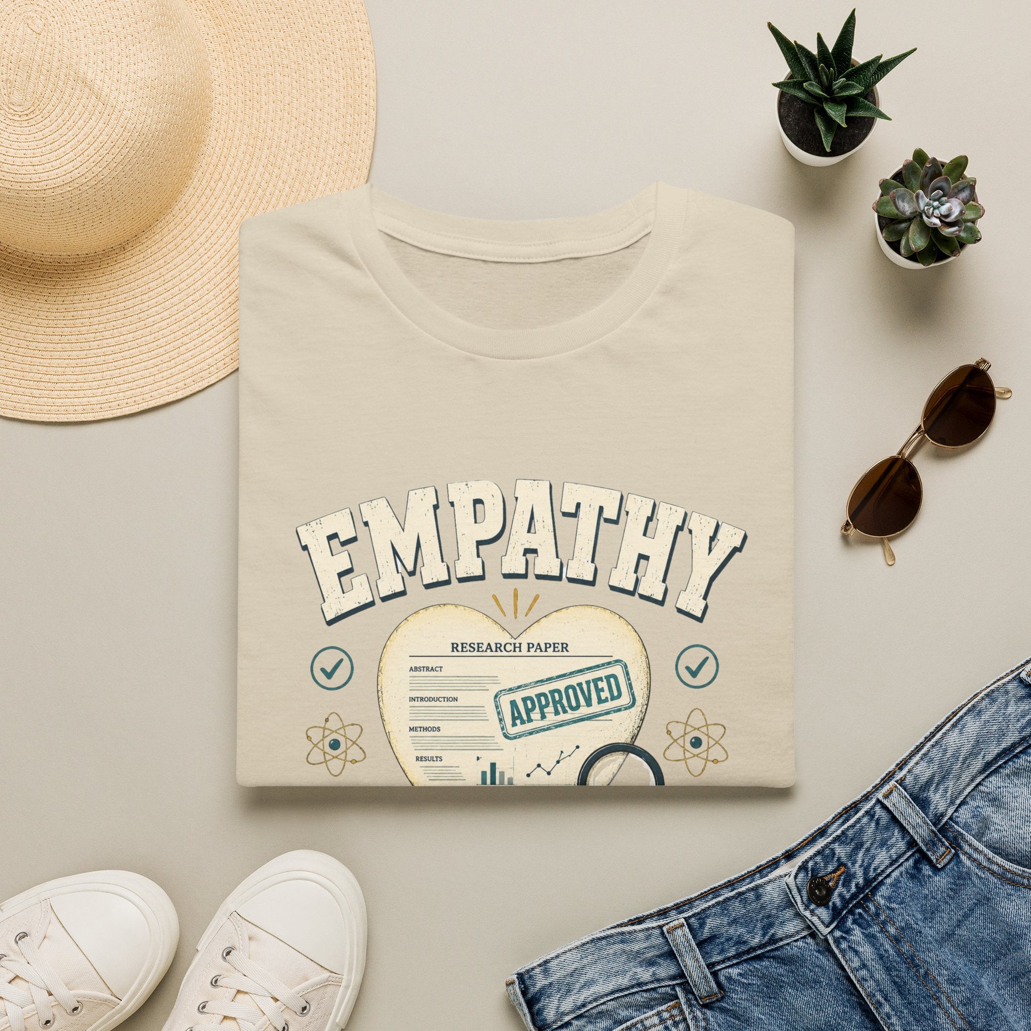 Empathy Passed Peer Review T-Shirt — 'Empathy Approved' Medical / Counseling Tee