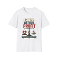 Care Before Profit T‑Shirt — Healthcare Is A Human Right Tee