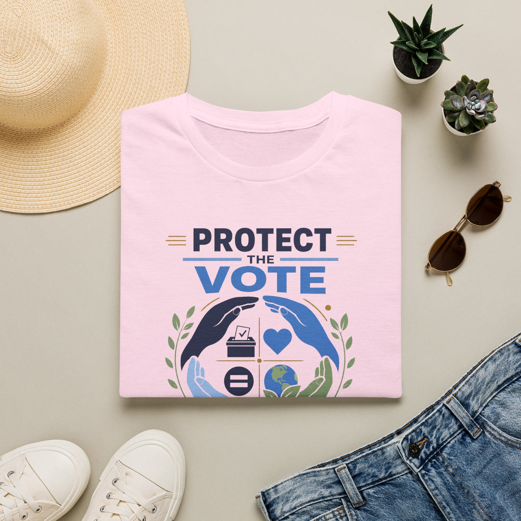 Protect the Vote T-Shirt — Voter Rights & Planet Protection Tee