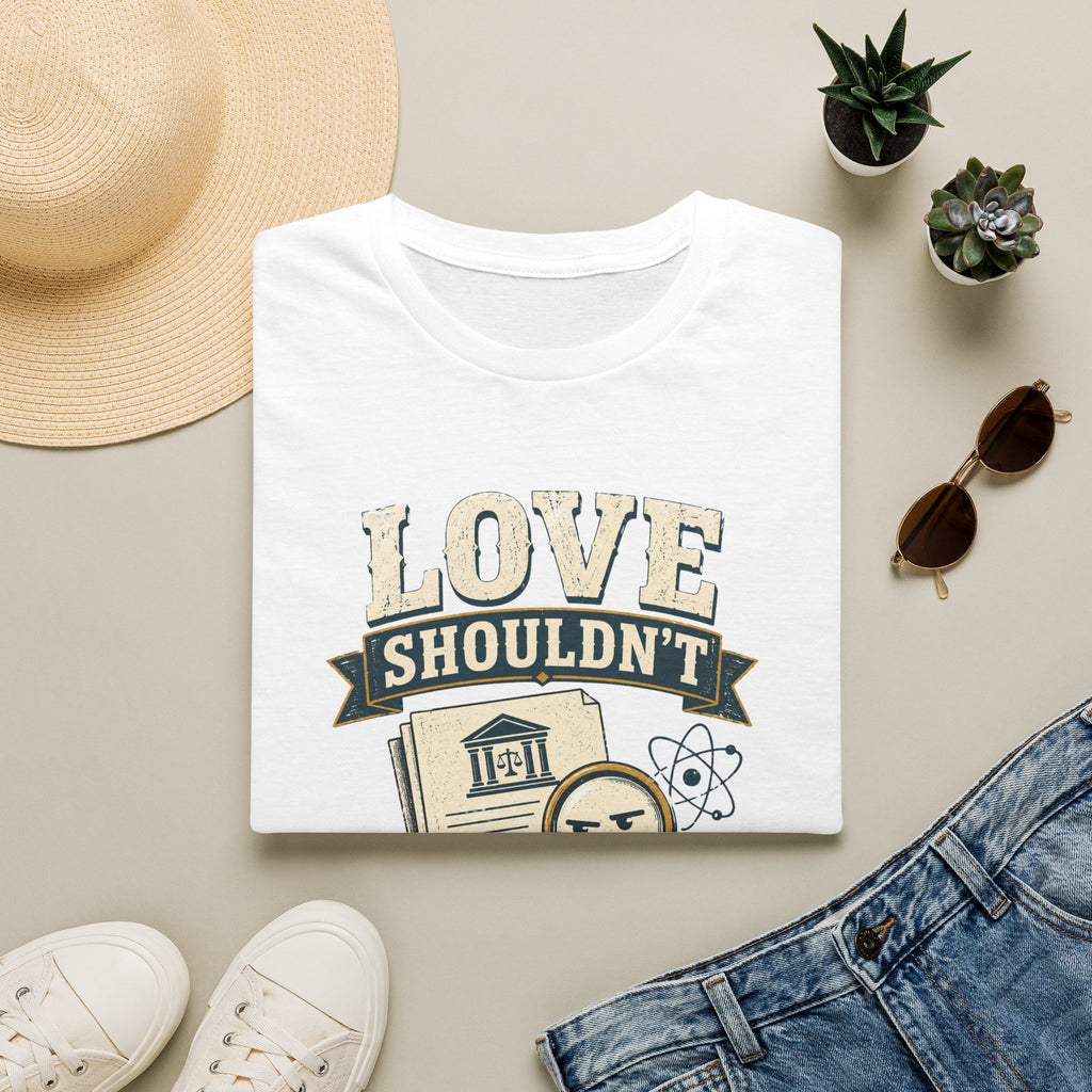 "Love Shouldn't Require a Filing Fee" Funny Tax Lawyer Legal Humor Shirt