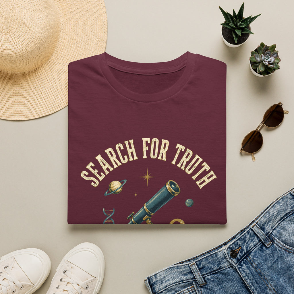 Search for Truth T-Shirt — Telescope Astronomy Graphic Tee