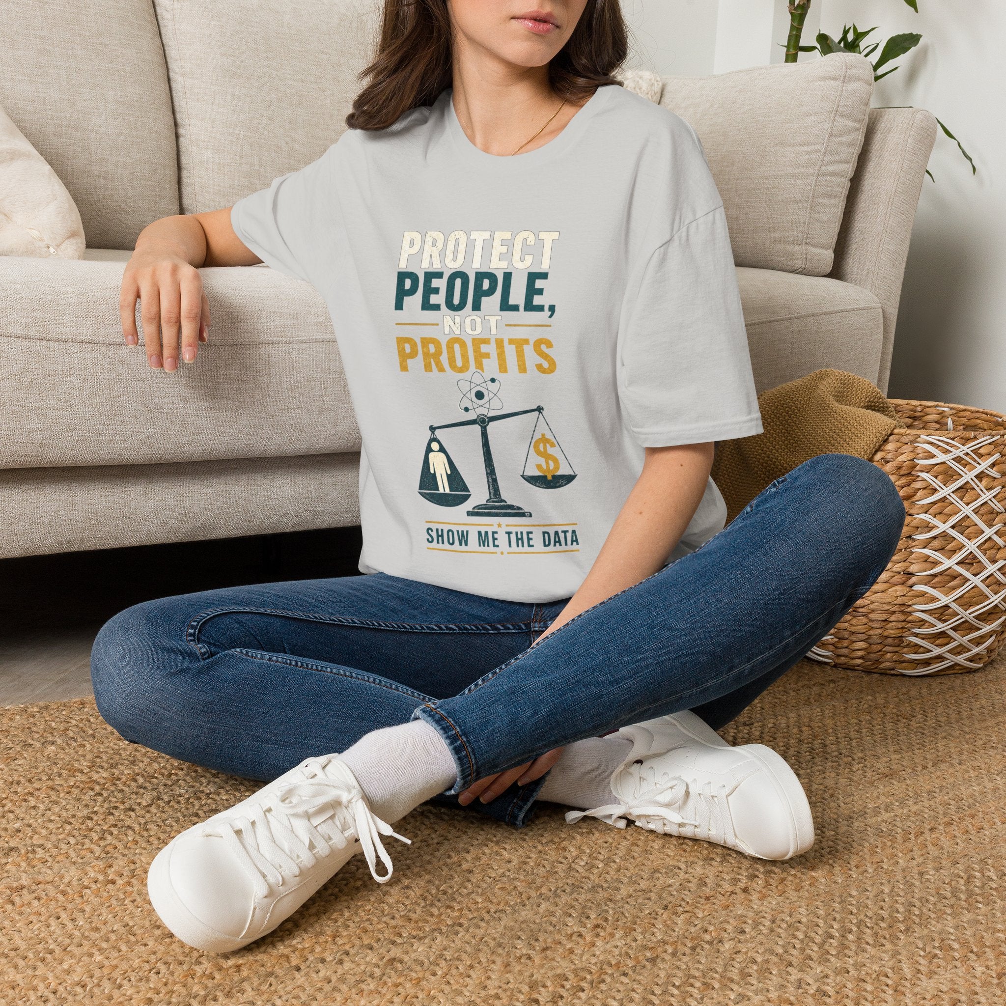 Protect People, Not Profits T-Shirt — Social Justice Healthcare Activist Tee
