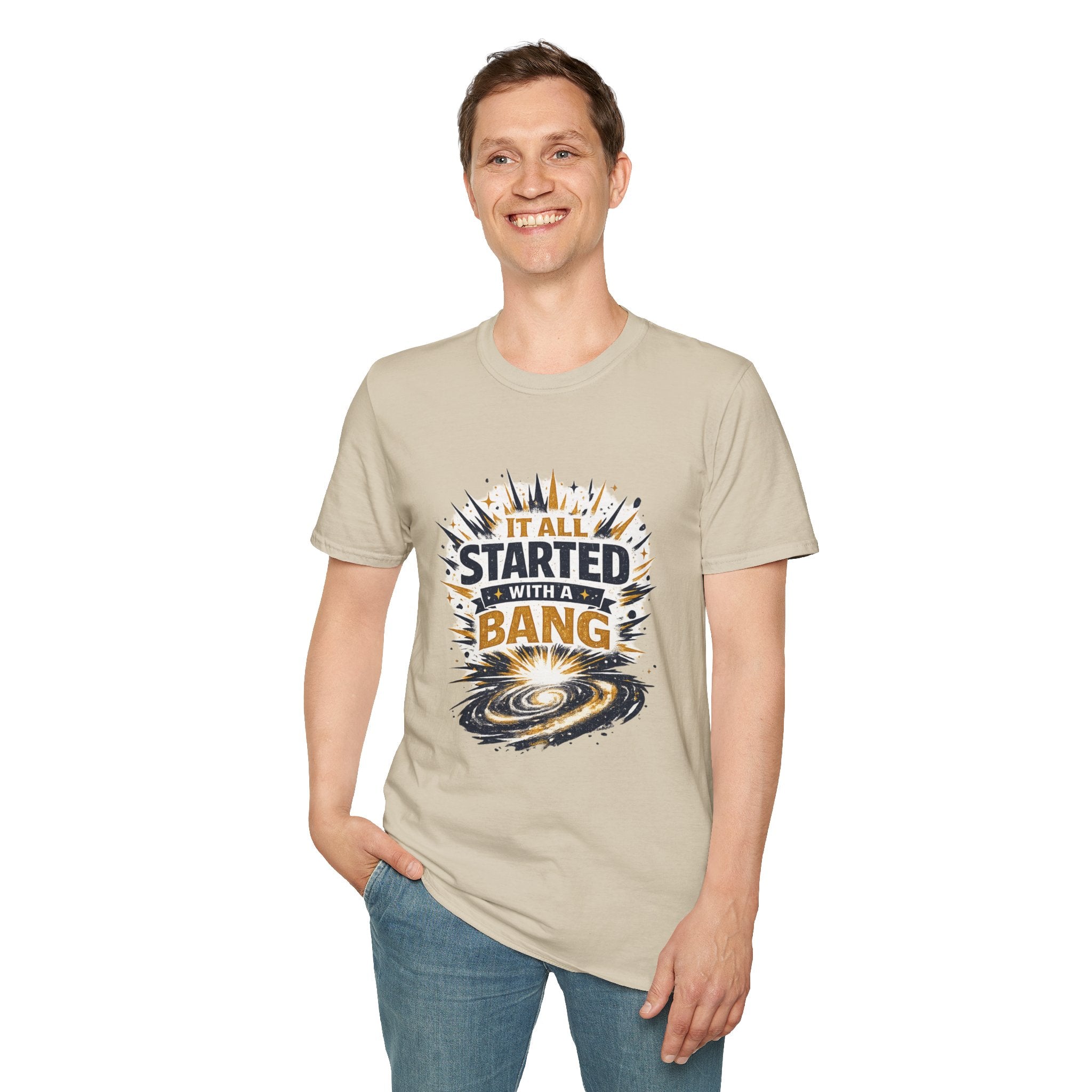 "It All Started With a Bang" Space Graphic Tee