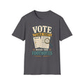 Vote Like You Read the Footnotes T-Shirt — Political Awareness Voter Tee
