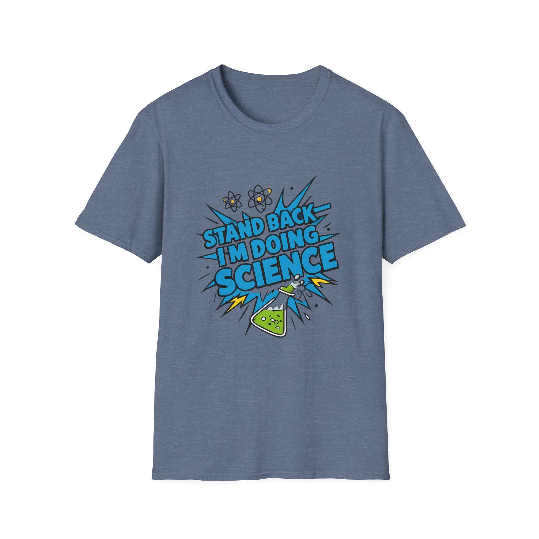 Stand Back I'm Doing Science Unisex Softstyle T-Shirt